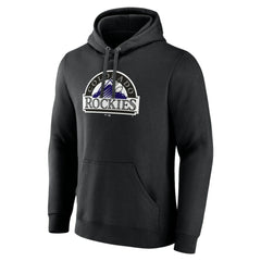 Colorado Rockies Cooperstown Collection Pullover Hoodie - Black