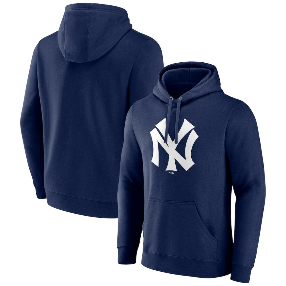 New York Yankees Cooperstown Collection Pullover Hoodie - Navy