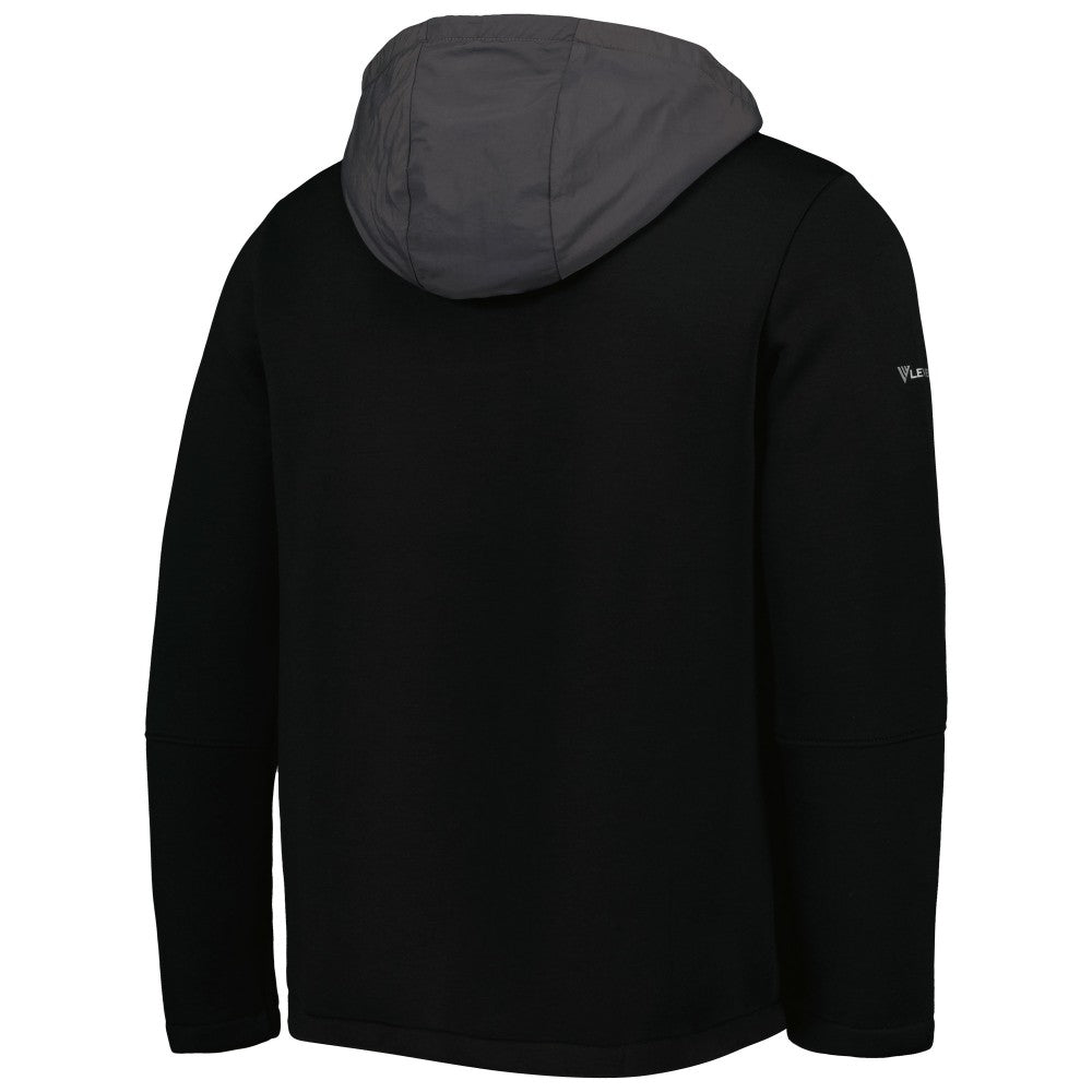 Cleveland Guardians Levelwear Ruckus Quarter-Zip Hoodie - Black