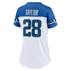 Jonathan Taylor Indianapolis Colts Women's Athena Name & Number V-Neck Top - White sale