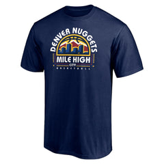 Denver Nuggets Push Ahead T-Shirt sale - Navy on sale