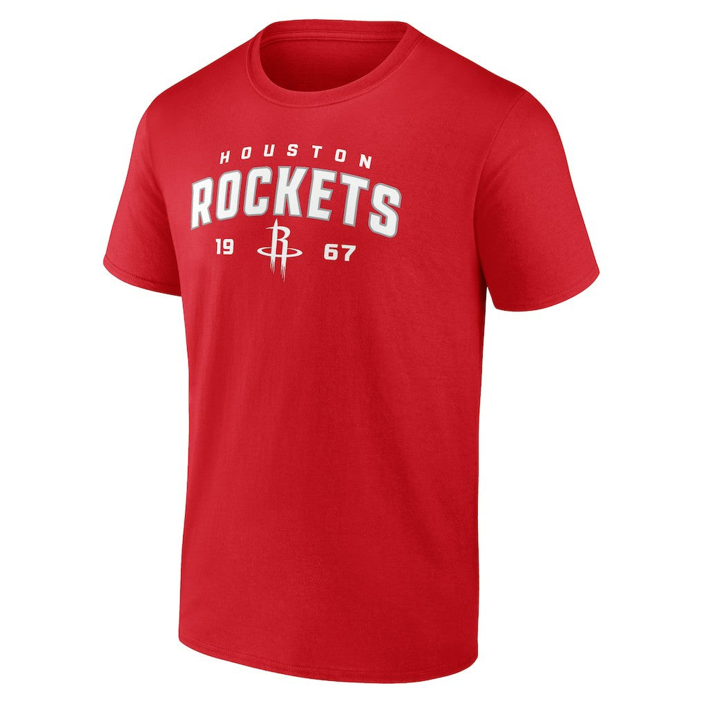 Houston Rockets Rebel Logo T-Shirt - Red discount