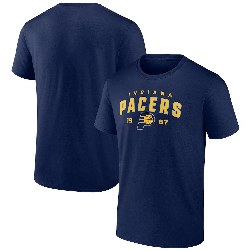 Indiana Pacers Rebel Logo T-Shirt - Navy discount