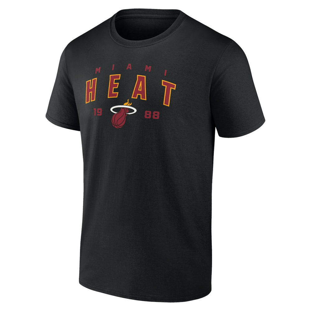 Miami Heat Rebel Logo T-Shirt - Black discount