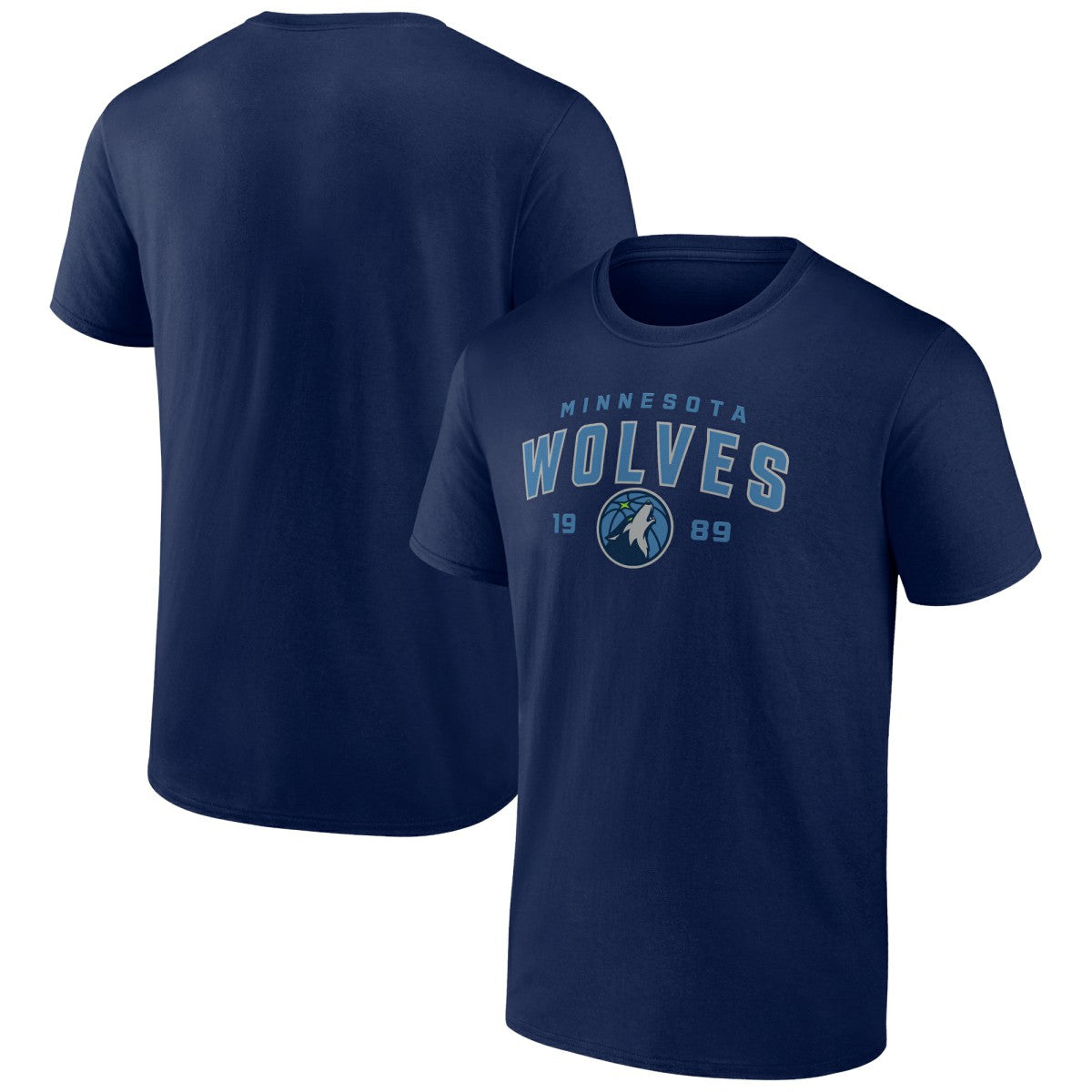 Minnesota Timberwolves Rebel Logo T-Shirt - Navy on sale