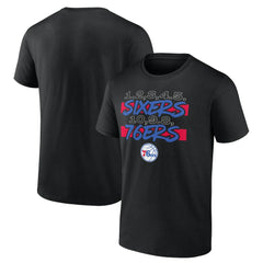 Philadelphia 76ers Core Hometown Launch T-Shirt - Black online