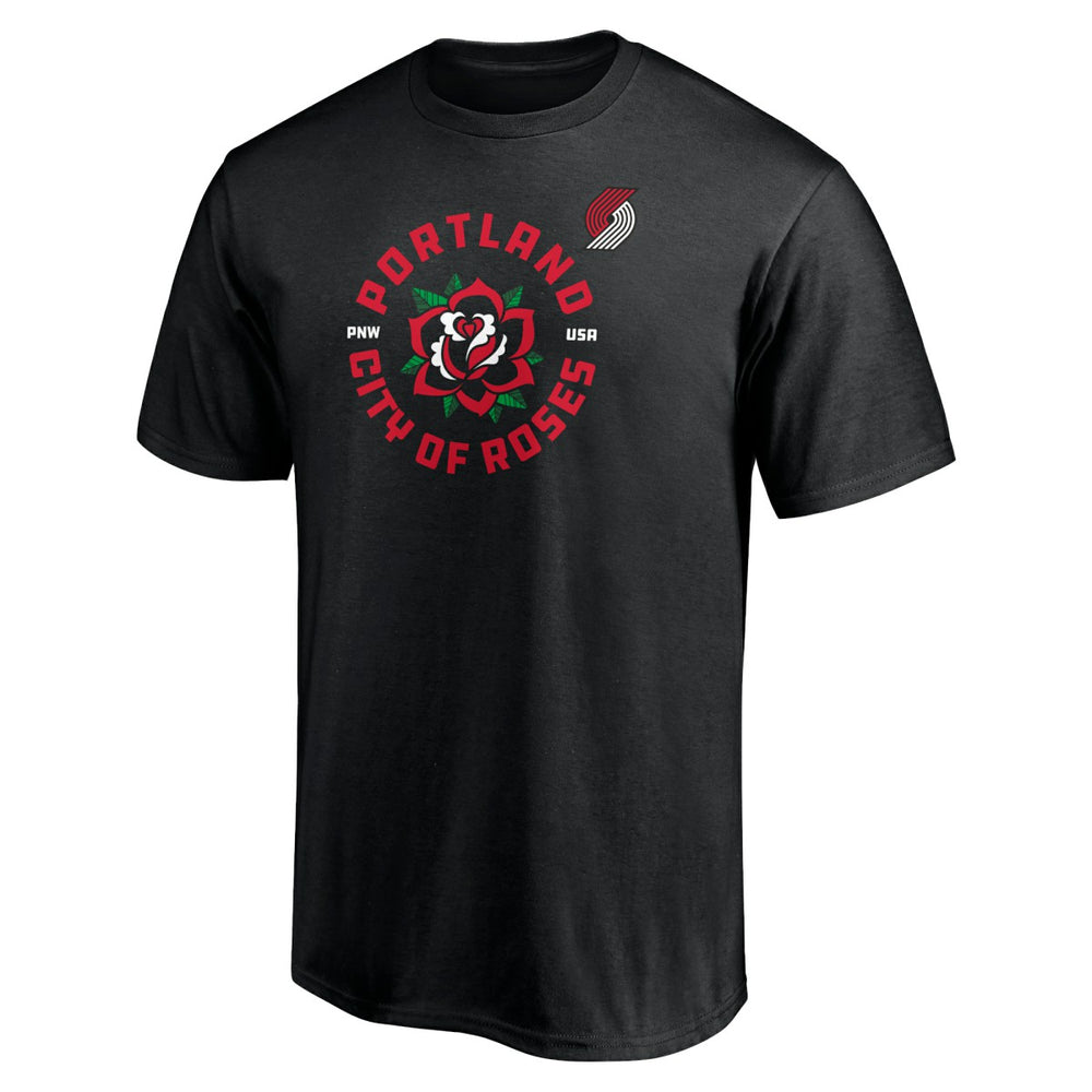 Portland Trail Blazers Push Ahead T-Shirt - Black discount