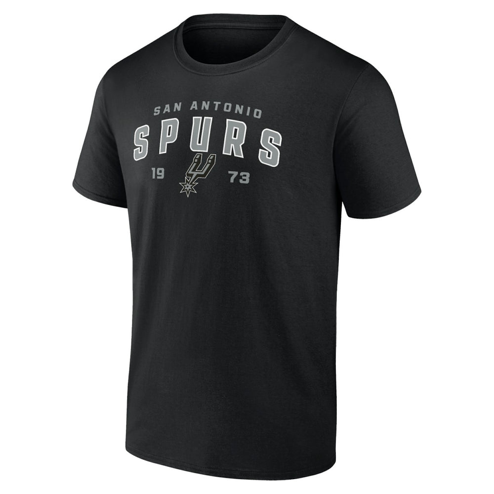 San Antonio Spurs Rebel Logo T-Shirt - Black cheap