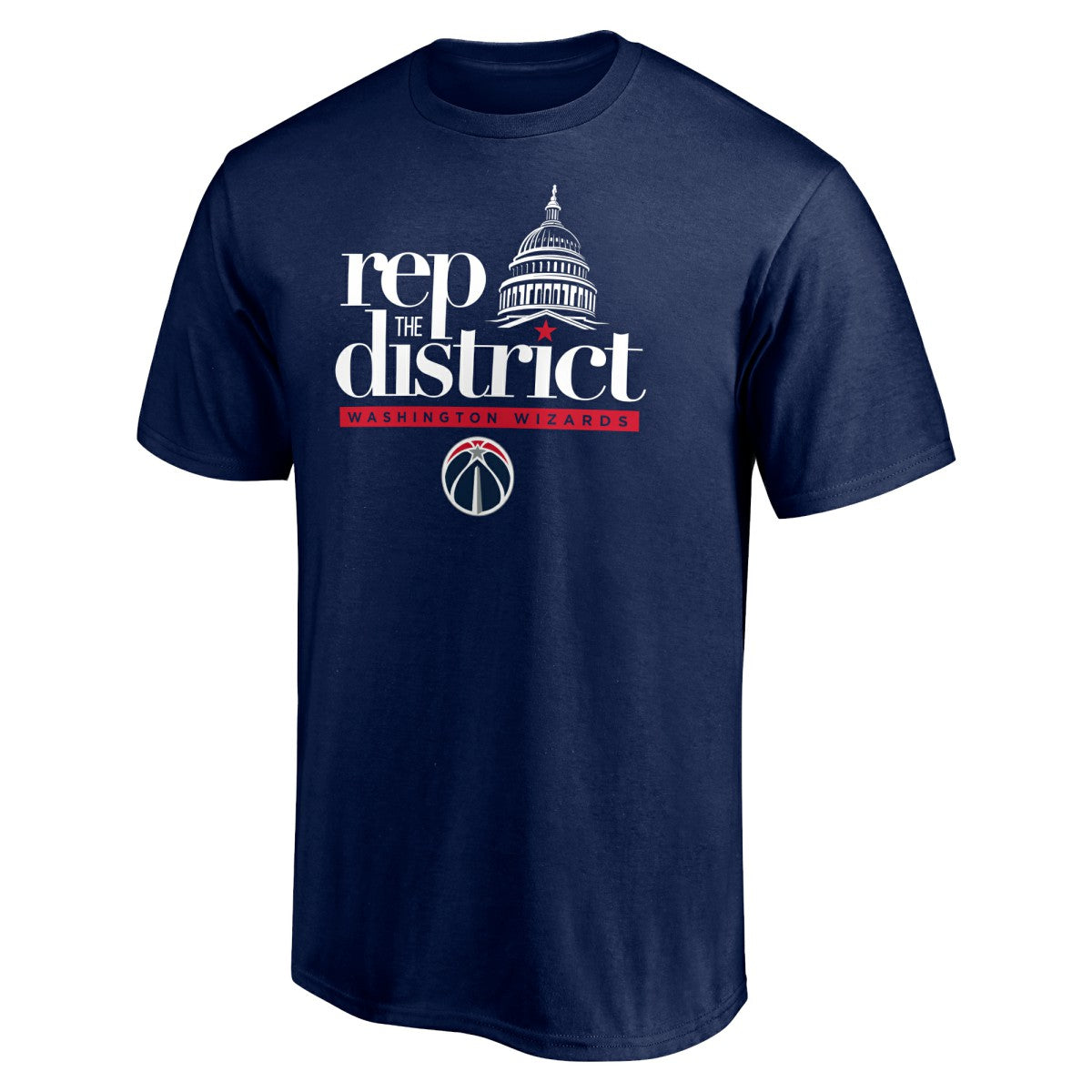 Washington Wizards Push Ahead T-Shirt - Navy outlet