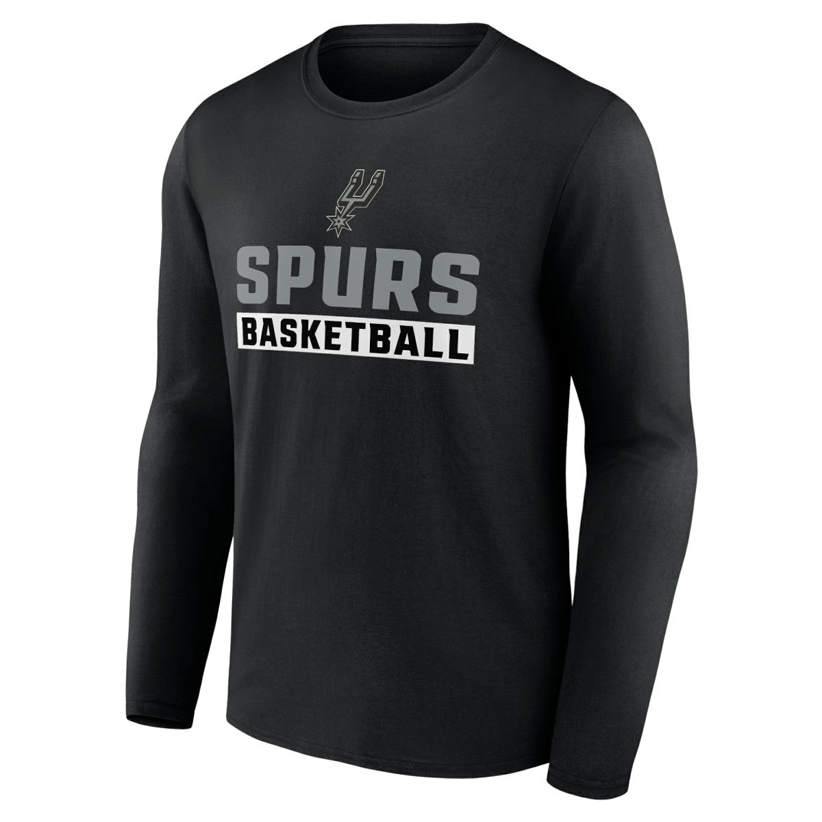 San Antonio Spurs Let's Go Long Sleeve T-Shirt - Black outlet