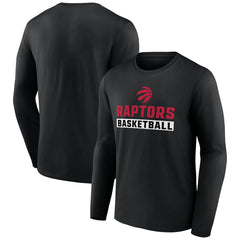 Toronto Raptors Let's Go Long Sleeve T-Shirt - Black sale