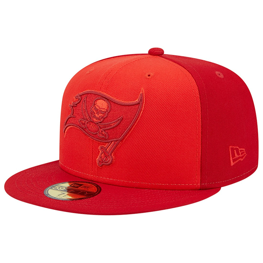 Tampa Bay Buccaneers New Era Tri-Tone 59FIFTY Fitted Hat - Red sale