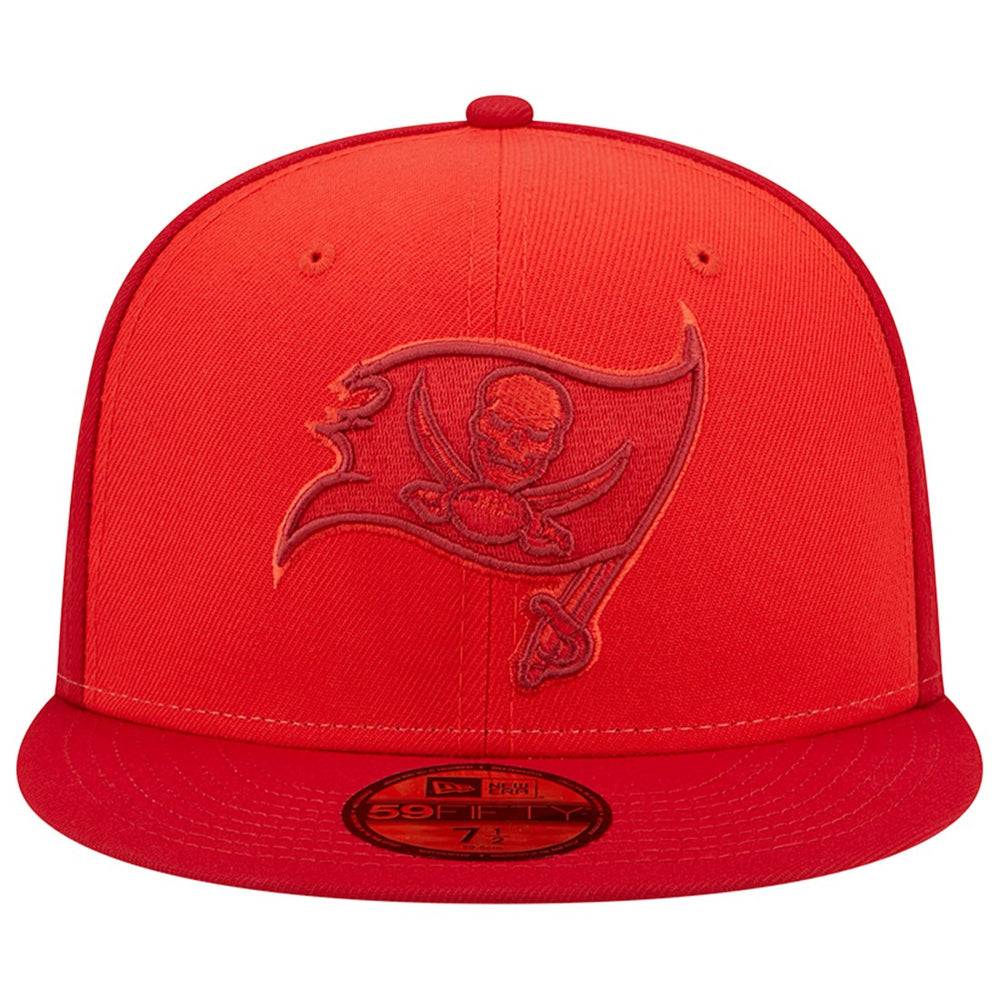 Tampa Bay Buccaneers New Era Tri-Tone 59FIFTY Fitted Hat - Red sale