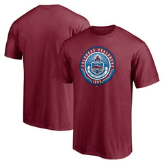 Colorado Avalanche Hometown Collection Push Ahead T-Shirt Burgundy