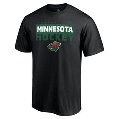 Minnesota Wild Gain Ground T-Shirt Black