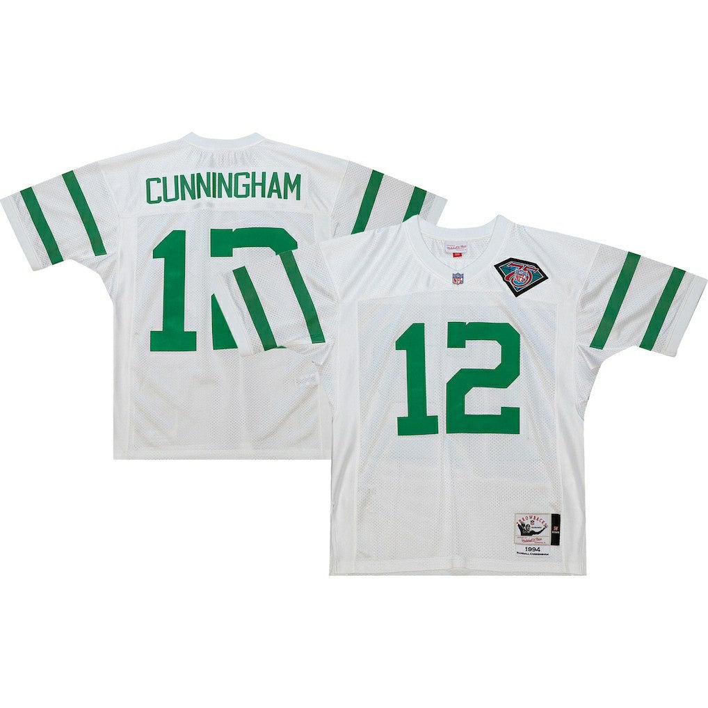 Randall Cunningham Philadelphia Eagles 1994 Authentic Throwback Retired Player Jersey - White on sale