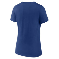 Tampa Bay Lightning Women's Primary Play V-Neck T-Shirt Blue