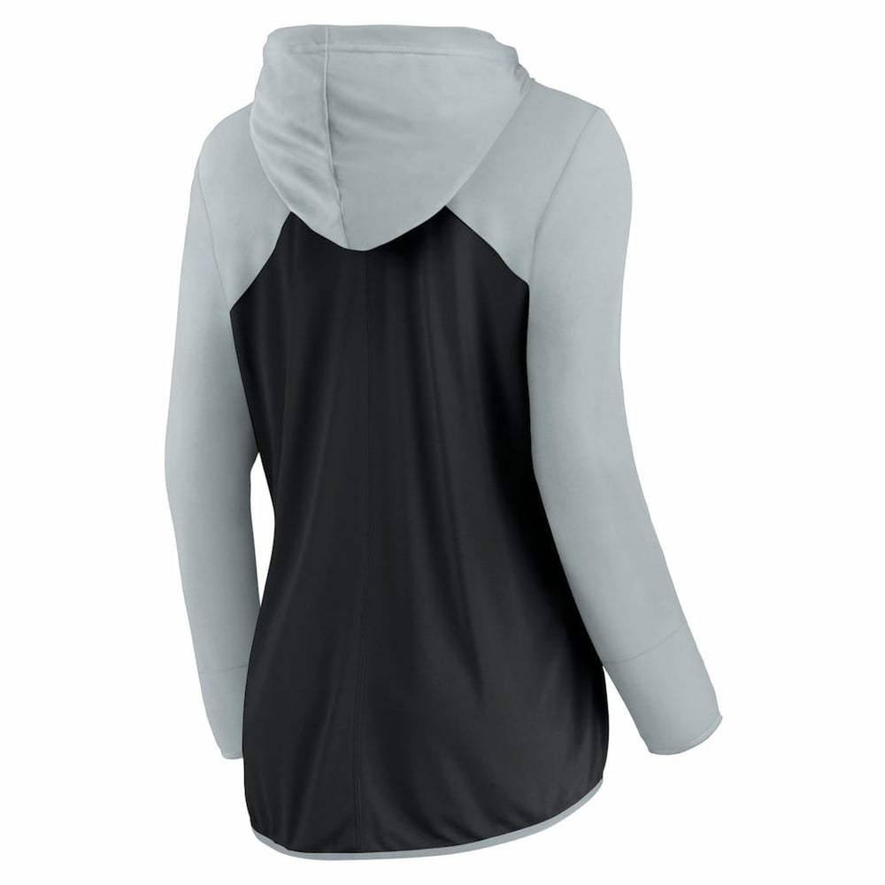 Las Vegas Raiders Women's Forever Fan Full-Zip Hoodie - Black/Silver online
