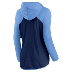 Tennessee Titans Women's Forever Fan Full-Zip Hoodie - Navy/Light Blue sale