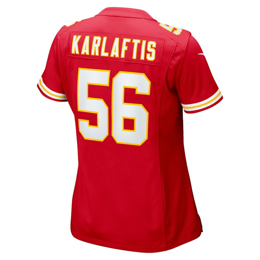 George Karlaftis Kansas City Chiefs Women's Game Player Jersey - Red | Nike sale