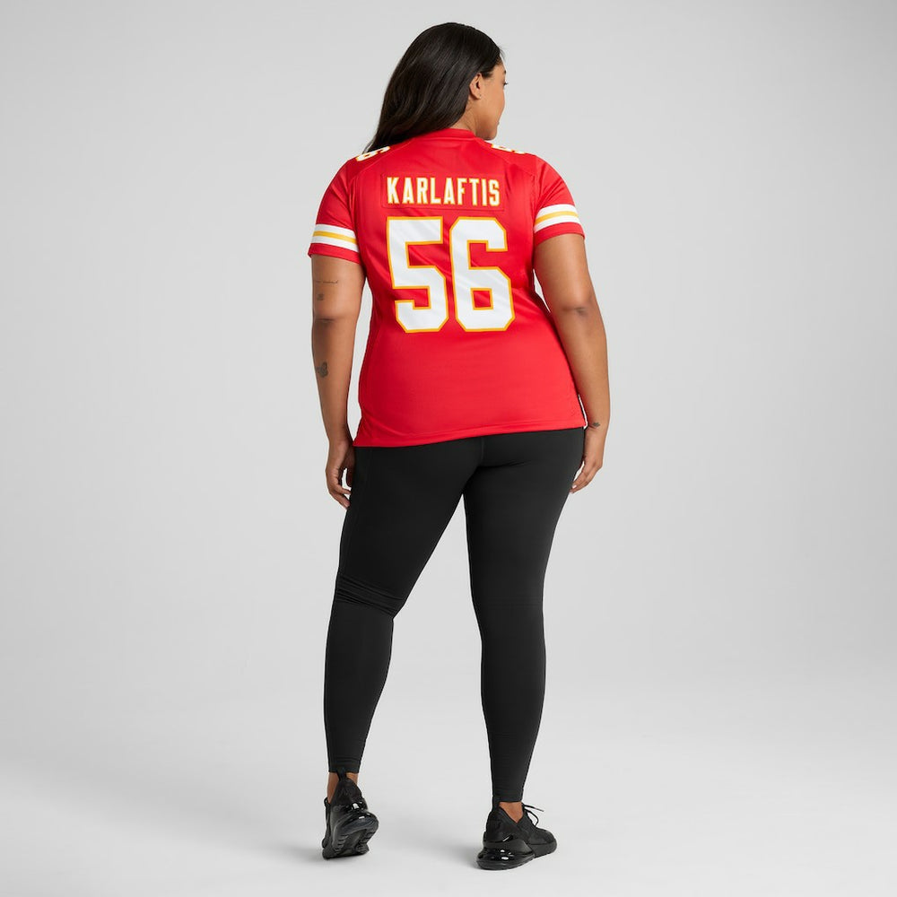 George Karlaftis Kansas City Chiefs Women's Game Player Jersey - Red | Nike sale