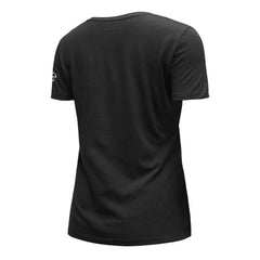 Atlanta Falcons New Era Women's Dirty Birds Kickoff V-Neck T-Shirt - Black outlet