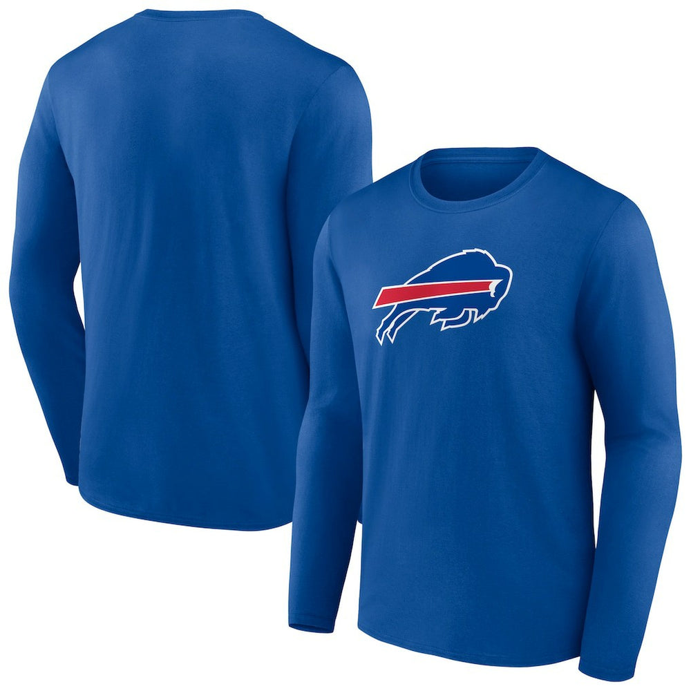 Buffalo Bills Primary Team Logo Long Sleeve T-Shirt - Royal discount