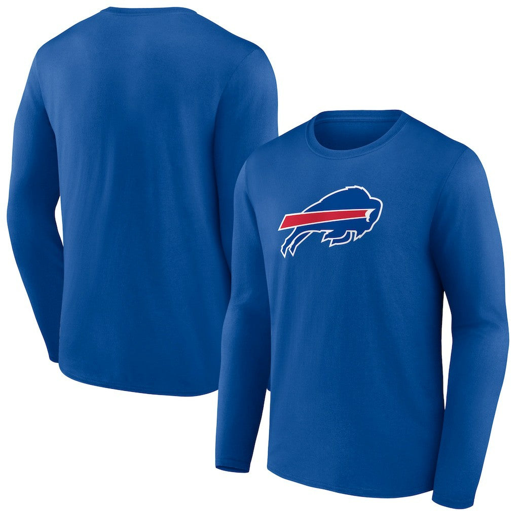 Buffalo Bills Primary Team Logo Long Sleeve T-Shirt - Royal discount