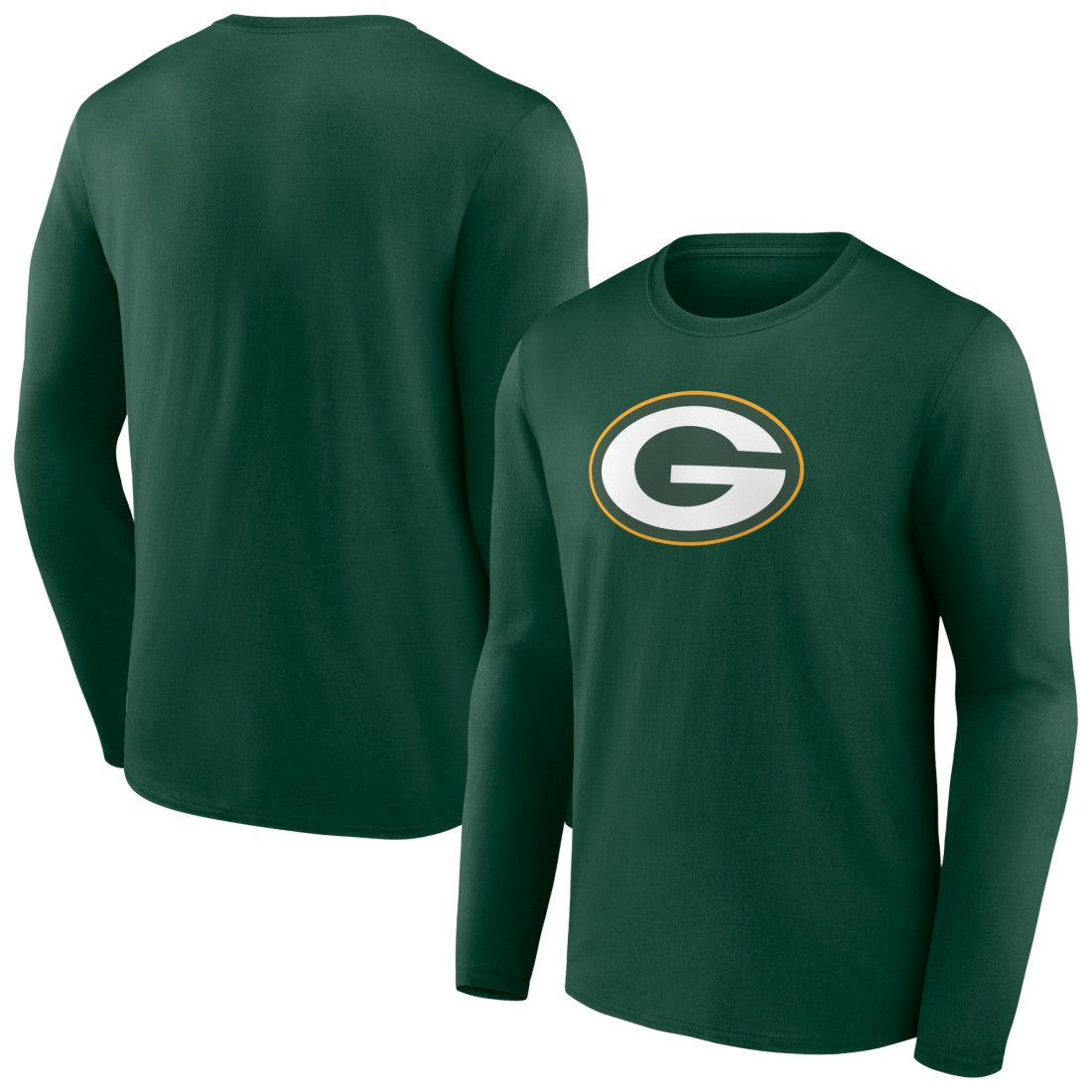 Green Bay Packers Primary Team Logo Long Sleeve T-Shirt - Green cheap