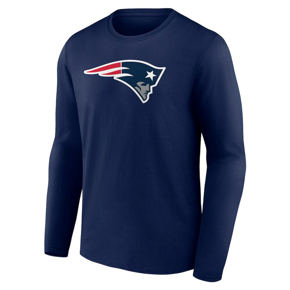 New England Patriots Primary Team Logo Long Sleeve T-Shirt - Navy sale