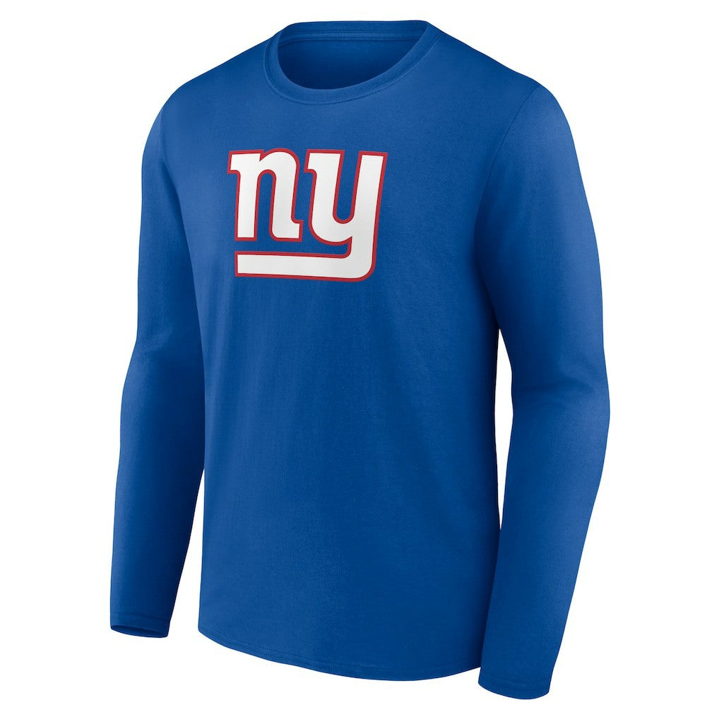 New York Giants Primary Team Logo Long Sleeve T-Shirt - Royal discount