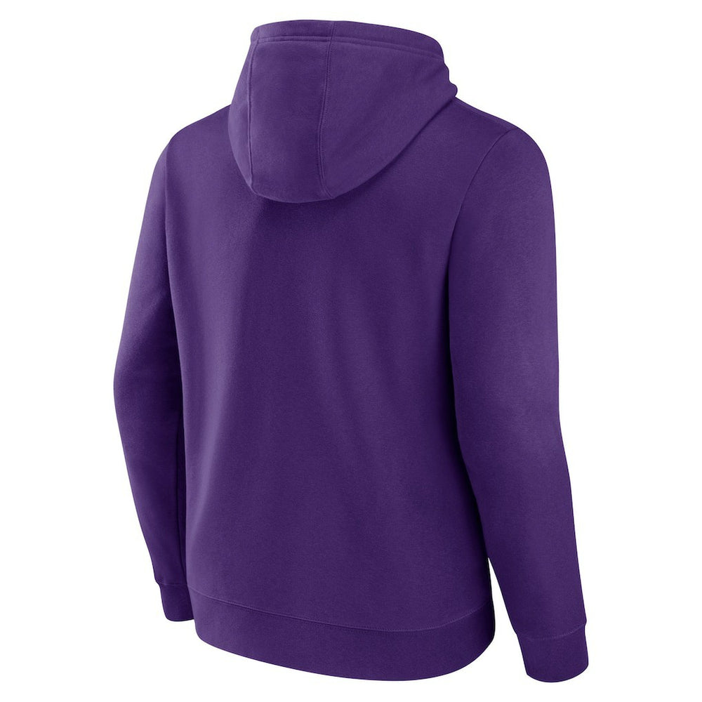 Minnesota Vikings Primary Team Logo Fitted Pullover Hoodie - Purple sale