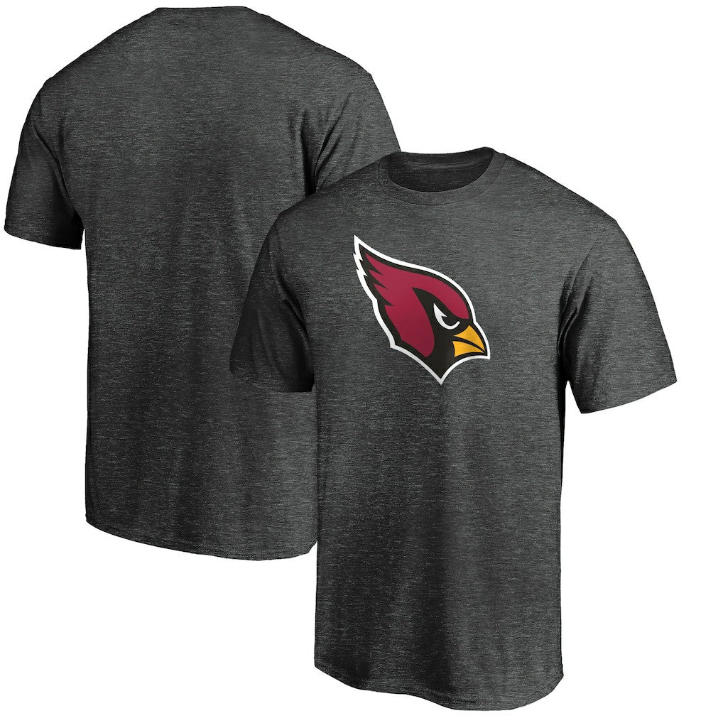 Arizona Cardinals Primary Logo T-Shirt - Heather Charcoal outlet