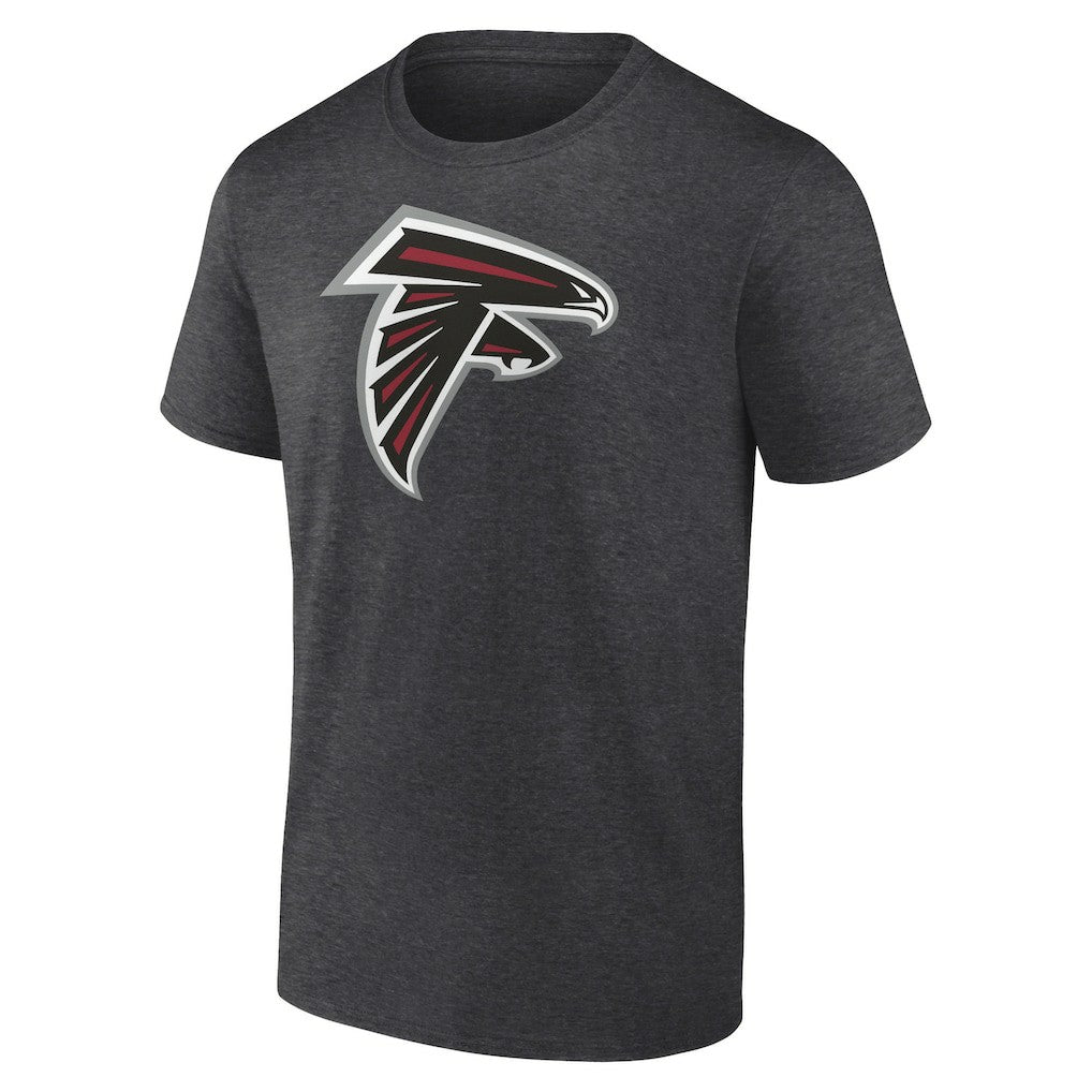 Atlanta Falcons Primary Logo T-Shirt - Heather Charcoal outlet