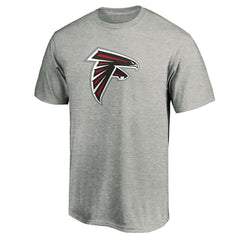 Atlanta Falcons Primary Logo T-Shirt - Heather Gray for sale