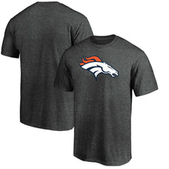 Denver Broncos Primary Logo T-Shirt - Heather Charcoal online