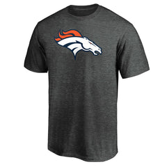 Denver Broncos Primary Logo T-Shirt - Heather Charcoal online