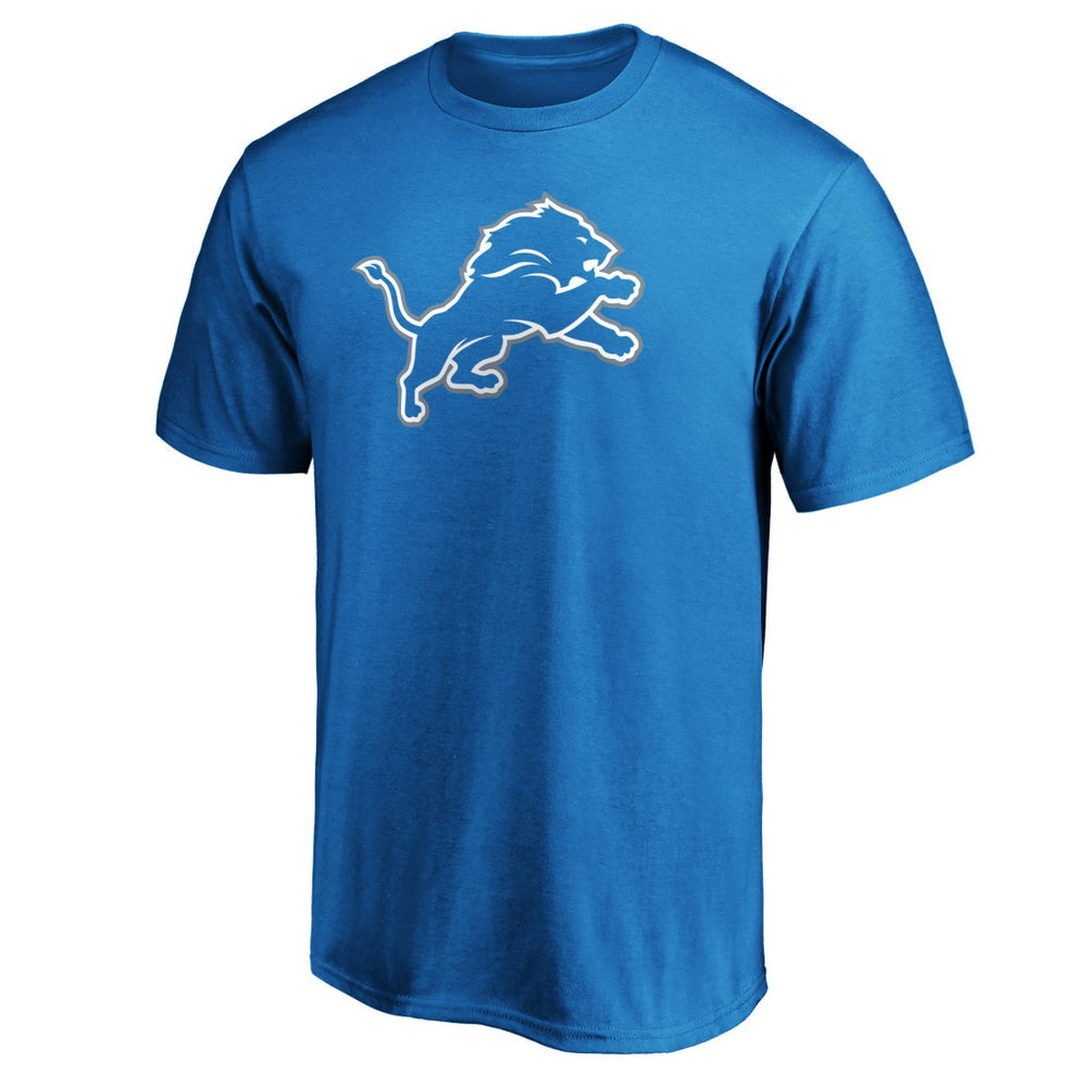 Detroit Lions Primary Logo T-Shirt - Blue discount