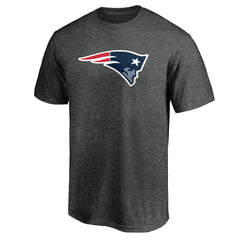 New England Patriots Primary Logo T-Shirt - Heather Charcoal cheap