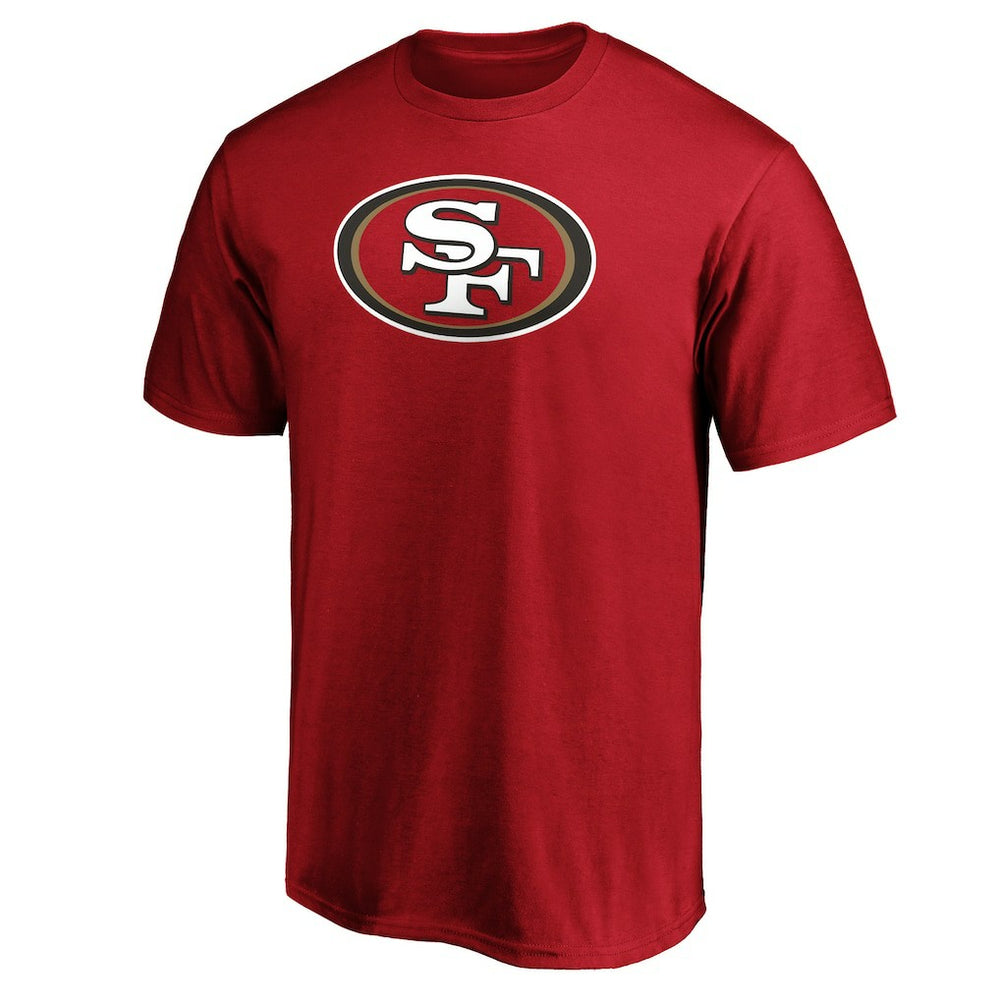 San Francisco 49ers Primary Logo T-Shirt - Scarlet for sale