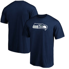 Seattle Seahawks Primary Logo T-Shirt - College Navy sale