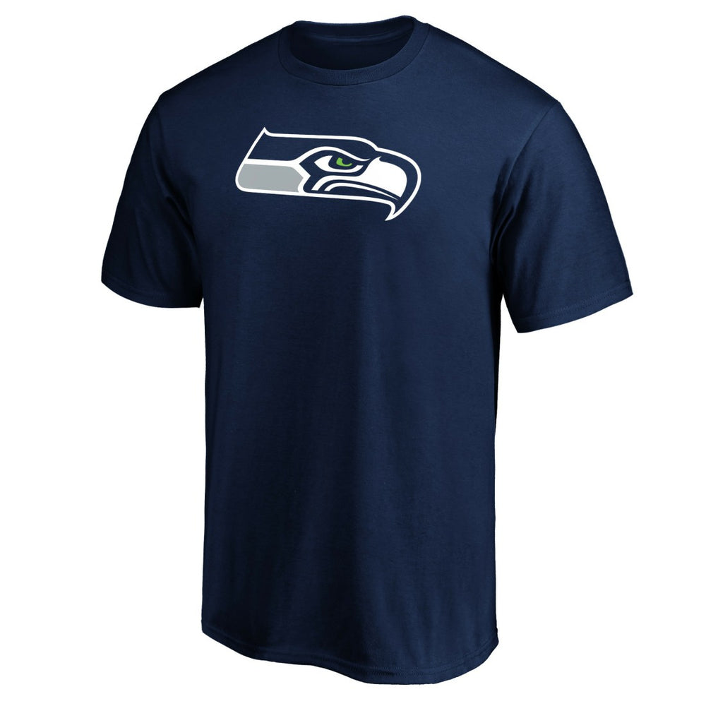 Seattle Seahawks Primary Logo T-Shirt - College Navy sale
