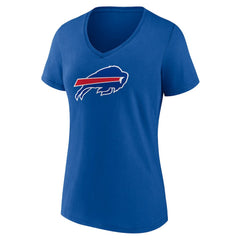 Buffalo Bills Women's Primary Team Logo V-Neck T-Shirt - Royal outlet