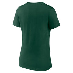Green Bay Packers Women's Primary Team Logo V-Neck T-Shirt - Green online
