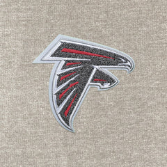 Atlanta Falcons Antigua Reward Chenille Pullover Crewneck Sweatshirt - Oatmeal online