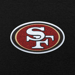 San Francisco 49ers Antigua Victory Chenille Pullover Hoodie - Black discount