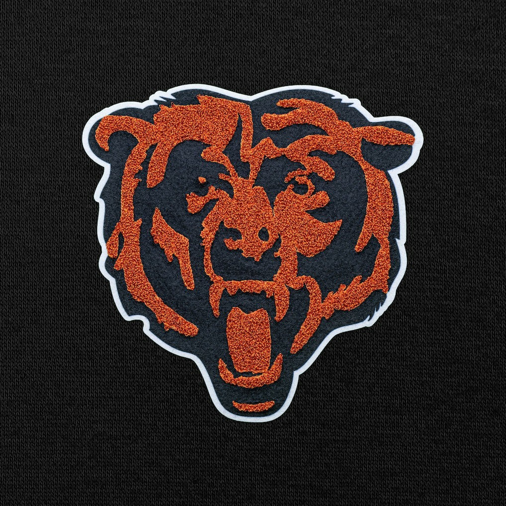 Chicago Bears Antigua Victory Chenille Pullover Hoodie - Black for sale