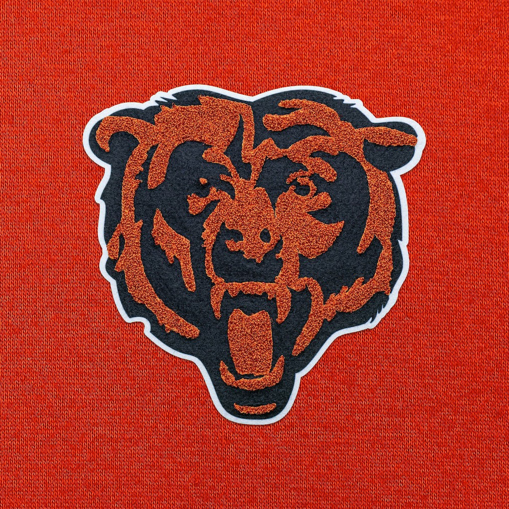 Chicago Bears Antigua Victory Chenille Pullover Hoodie - Orange outlet