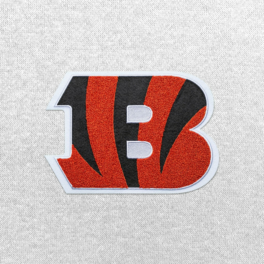 Cincinnati Bengals Antigua Victory Chenille Pullover Hoodie - White outlet