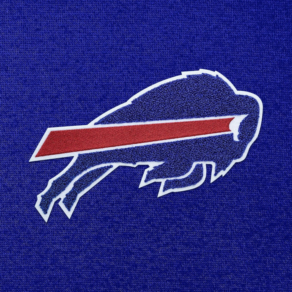 Buffalo Bills Antigua Victory Chenille Pullover Hoodie - Royal cheap